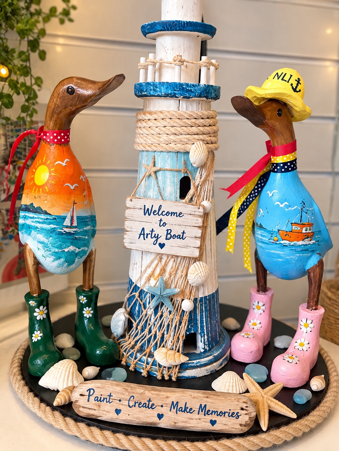 Paint at Home Kit - Paint your own Wooden Duck - Image 6