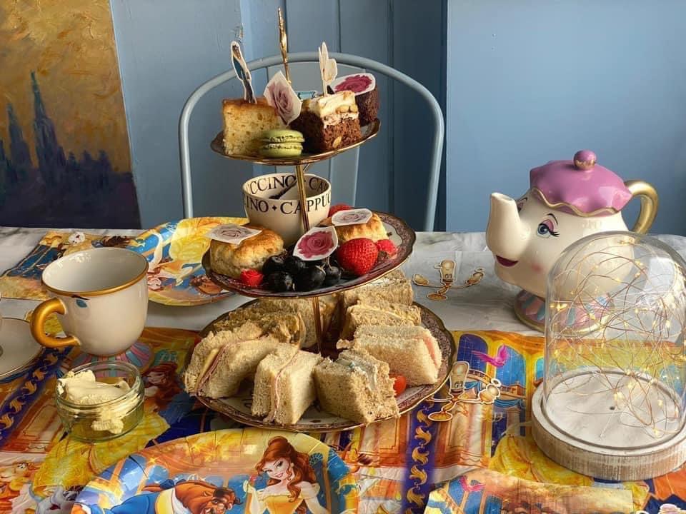 afternoon tea at arty boat exmouth