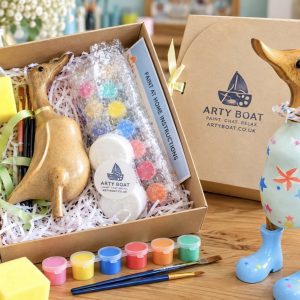 Paint at Home Kit - Paint your own Wooden Duck
