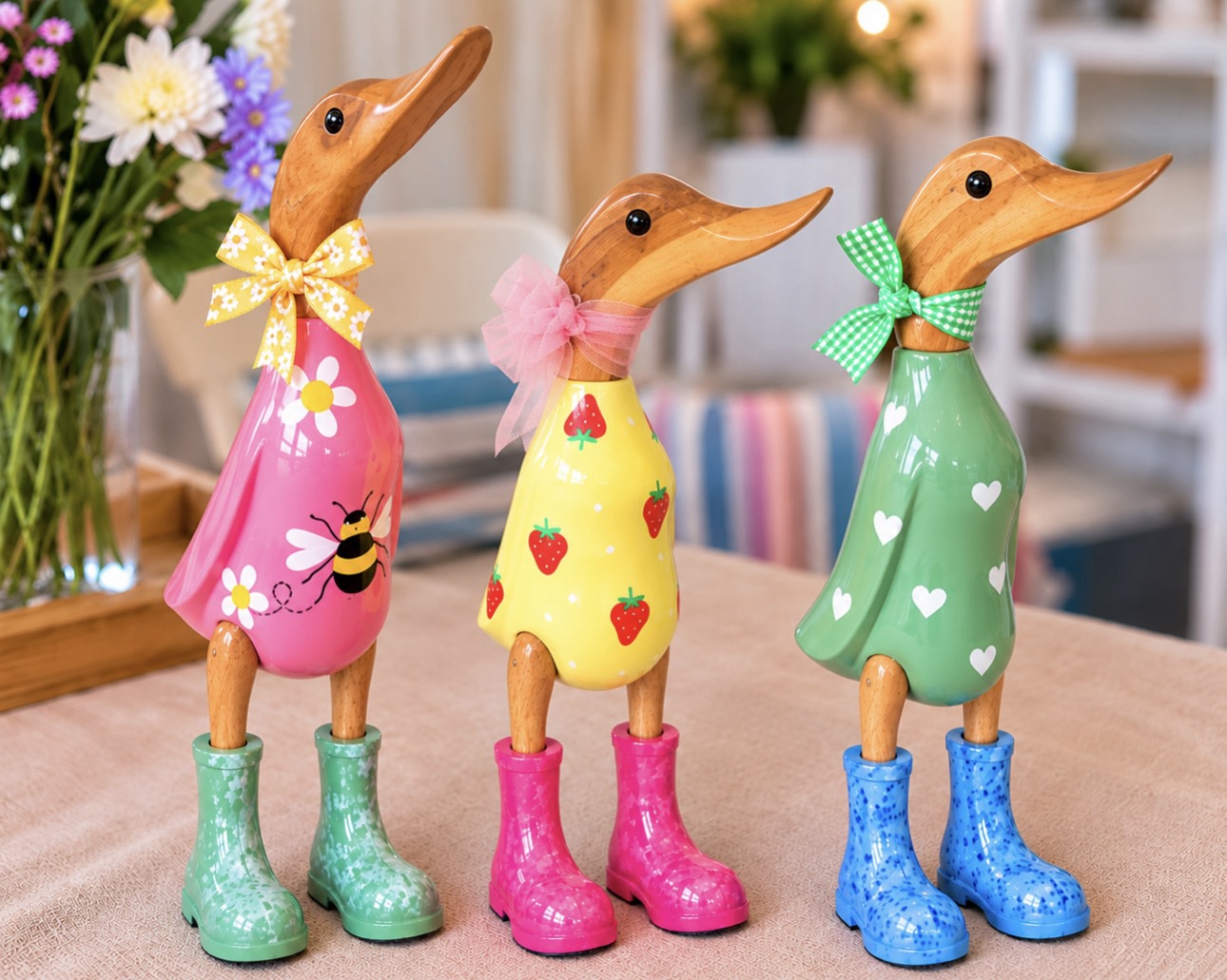 Paint at Home Kit - Paint your own Wooden Duck - Image 2