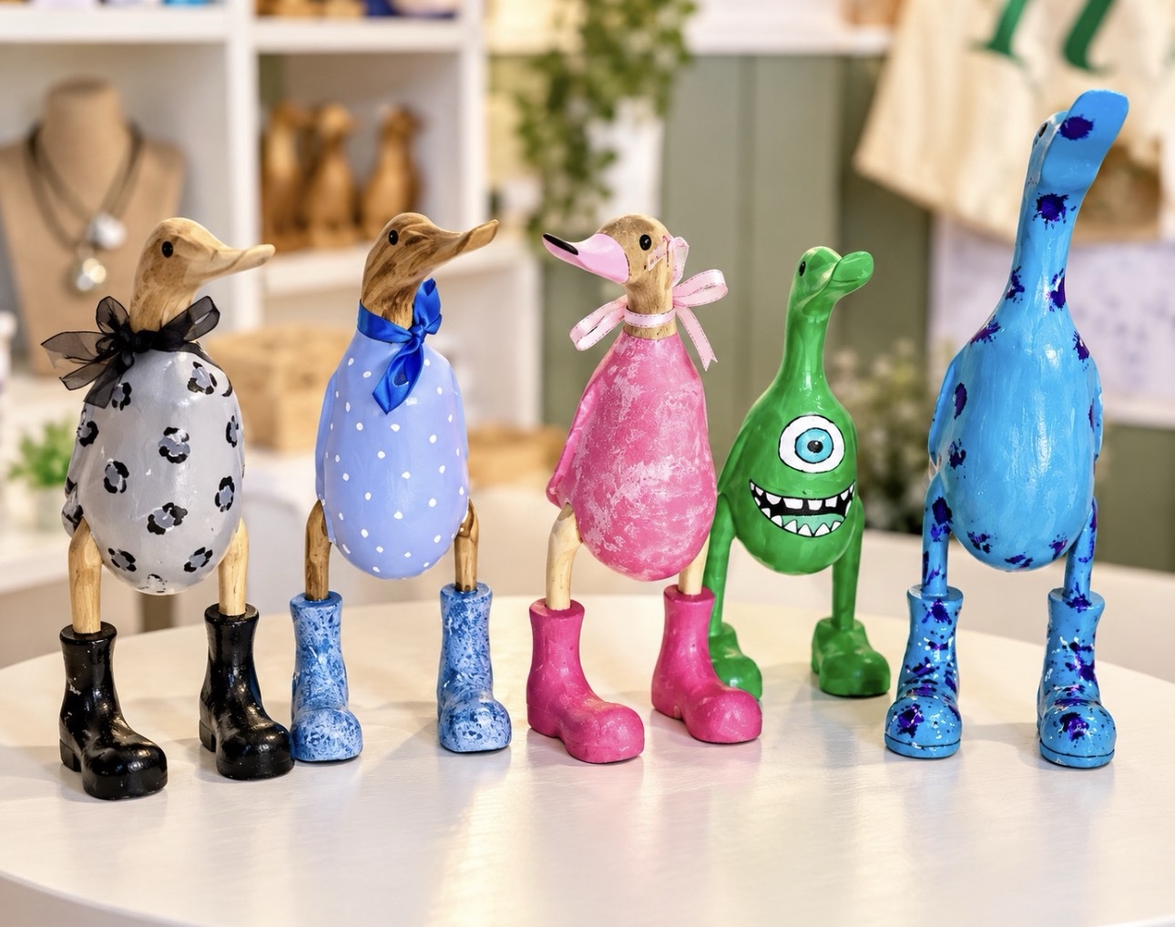 Paint at Home Kit - Paint your own Wooden Duck - Image 4