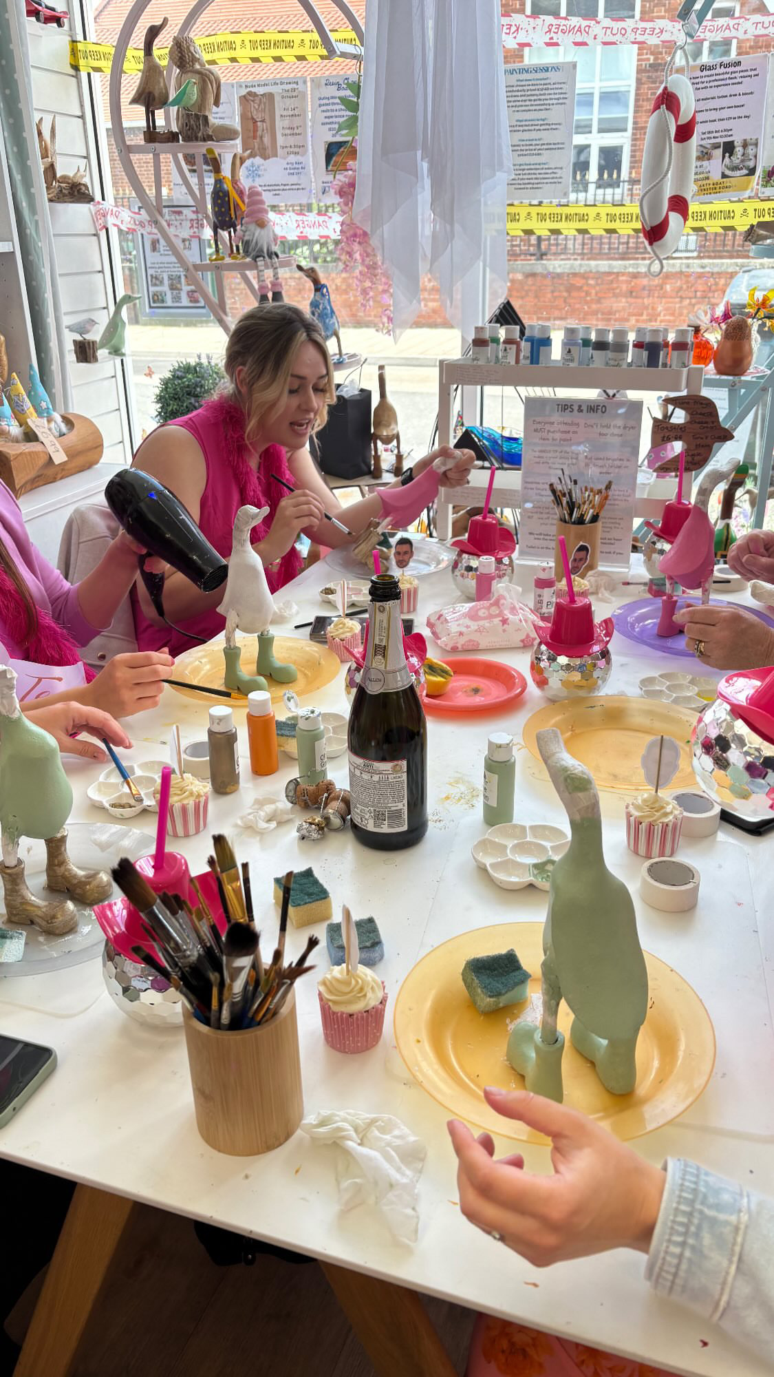 Arty Boat creative studio in Exmouth - indoor activity for families